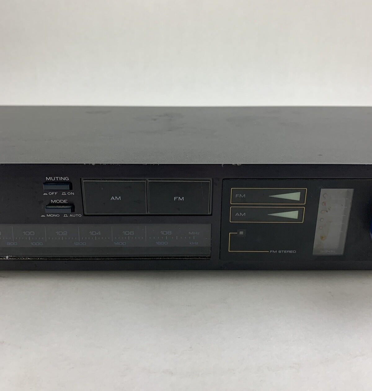 Kenwood KT-31B AM-FM Stereo Tuner Black Tested