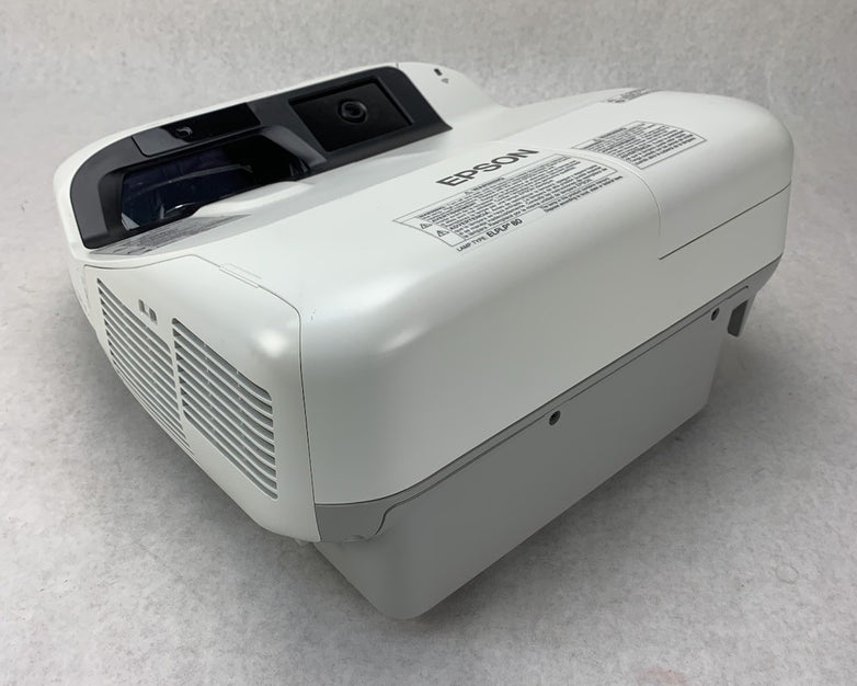 Epson H599A BrightLink 595Wi LCD Lamp Projector 741 Lamp Hours No Remote