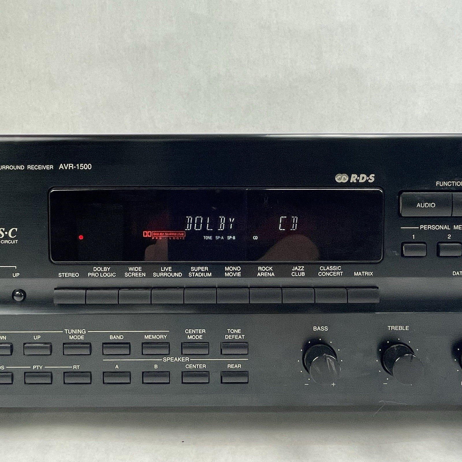 Denon AVR-150 Receiver Precision Audio Component/AV Surround  No Remote