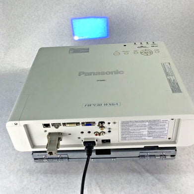 Panasonic PT-FW430U WXGA LCD Projector 2279 Lamp Hours & Peerless Mount Bundle