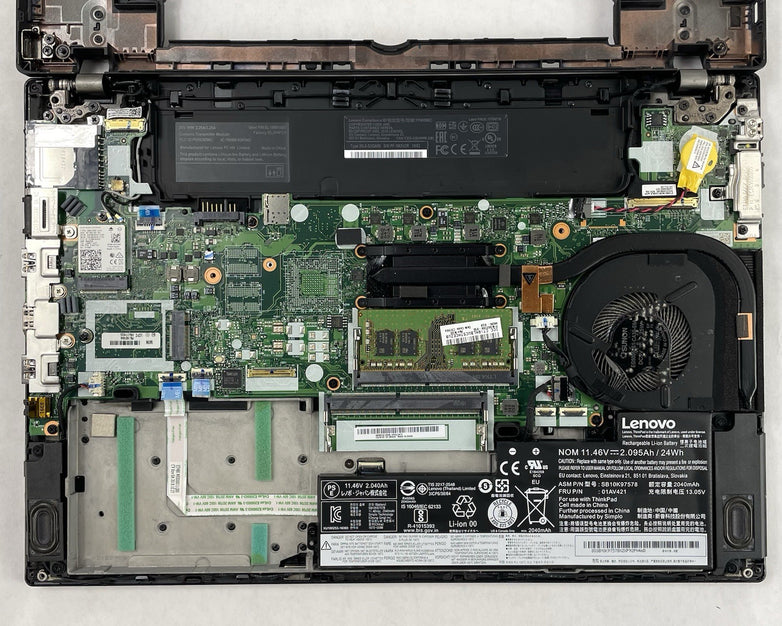 Lenovo ThinkPad T480 14" i5-8350U 1.70 GHz 8 GB RAM No SSD/OS/AC - Bad Bottom