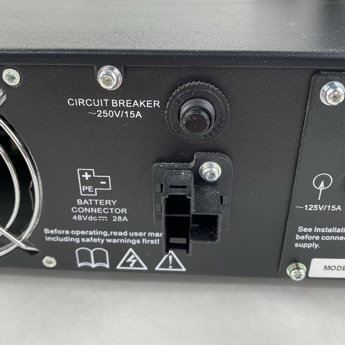 Vertiv Liebert GXT4-1500RT120 Battery Backups Tested - No Batteries Network Card12