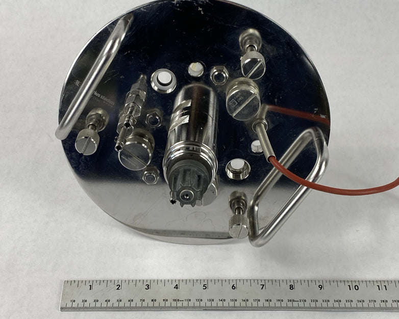 Sartorius Stedim 1.4435/3104 1.5L Liter Bioreactor Vessel Headplate