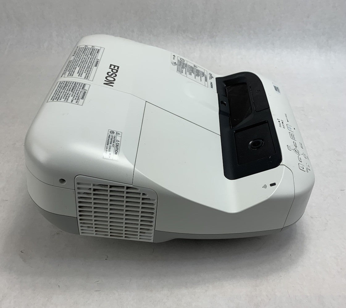 Epson BrightLink 595Wi H599A LCD Lamp Projector 878 Lamp Hours - No Remote2