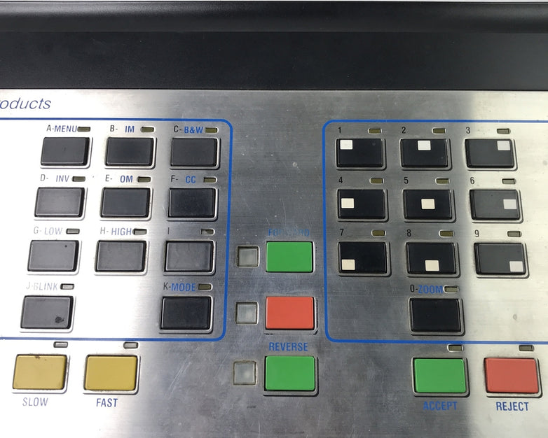 Rapiscan TA66164 Security Products Dual Vision Control Panel Untested