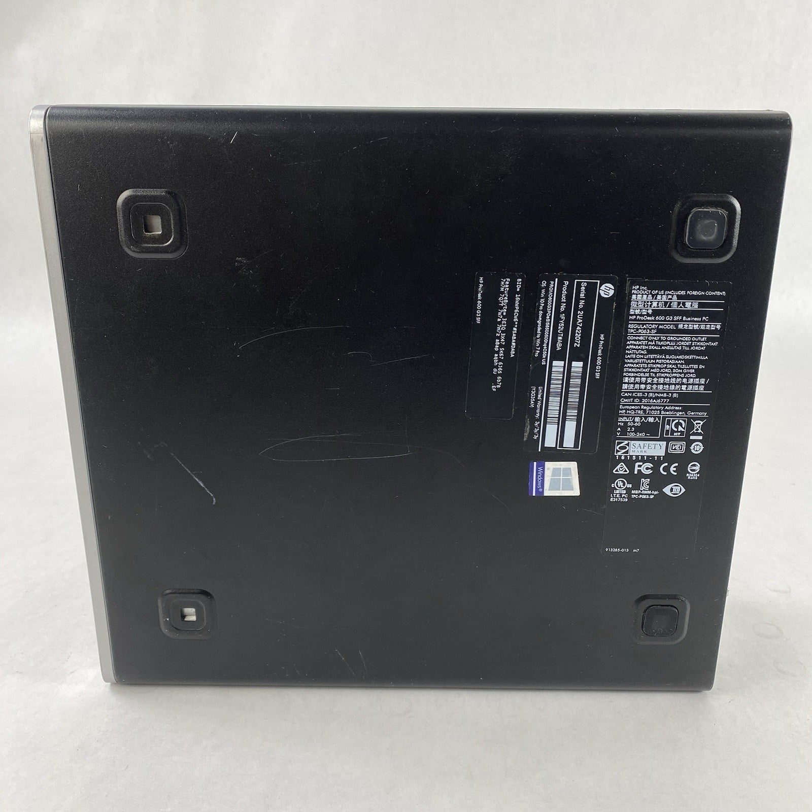 HP ProDesk 600 G3 SFF intel Core i5-6500 3.2GHz No RAM No HDD No OS READ6