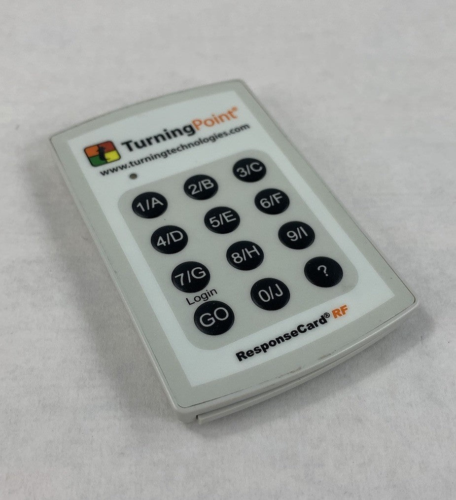 TurningPoint RCRF-01 Response Card (Lot of 10)