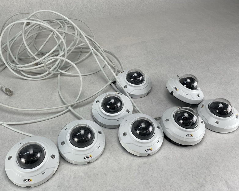 Axis Communications 2 P5532 5m3024-LVE M3004-V Lot of 8 Untested