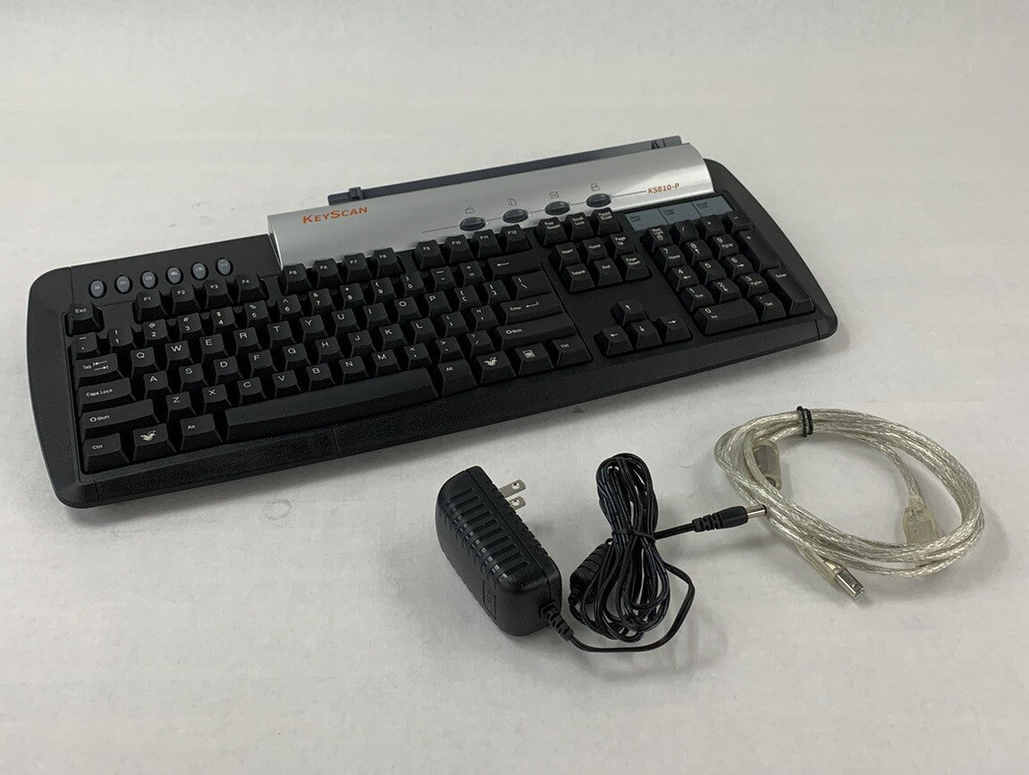 KeyScan KS810-P Imaging-Keyboard NoTouch-Autoscan Technology