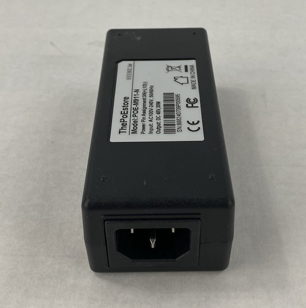 The PoEstore POE-M911-N AC100V-240V 50/60Hz 30W PoE Injector Lot of 3