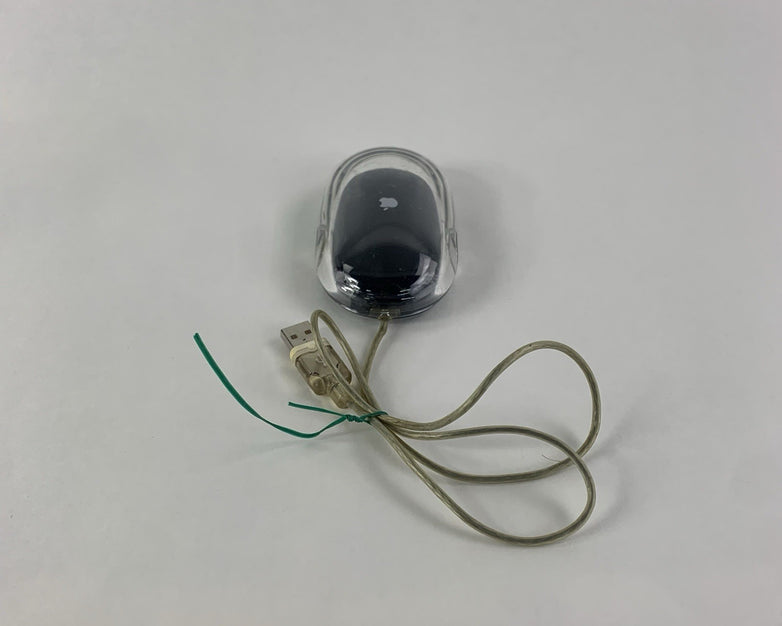 Vintage Apple M5769 Black Pro Mouse - Tested