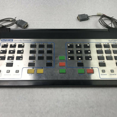 Rapiscan TA66164 Security Products Dual Vision Control Panel Untested