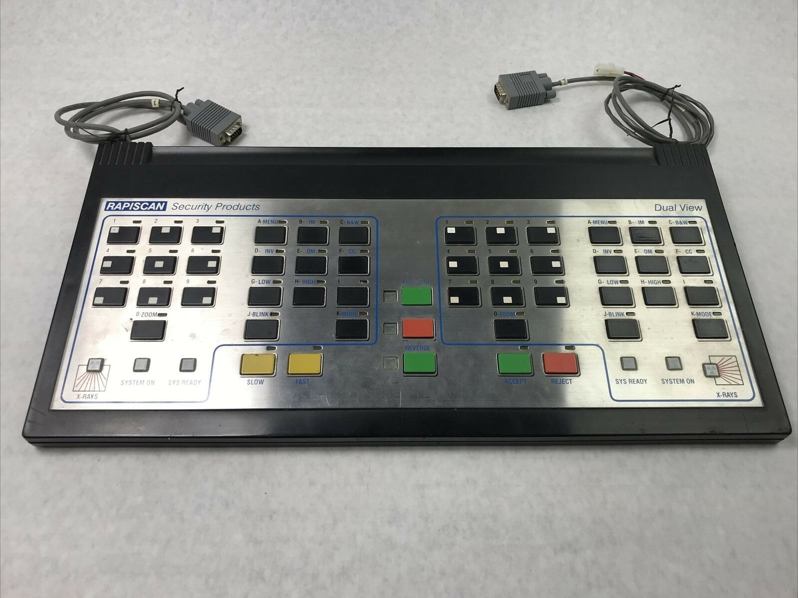 Rapiscan TA66164 Security Products Dual Vision Control Panel Untested0