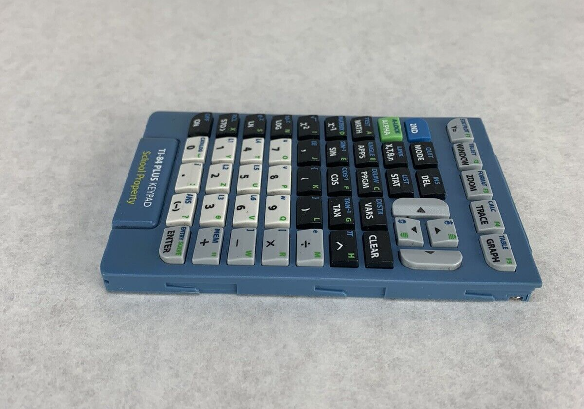 Lot of 3 Texas Instruments TI-84 Plus Keypad School Property Keypad Only