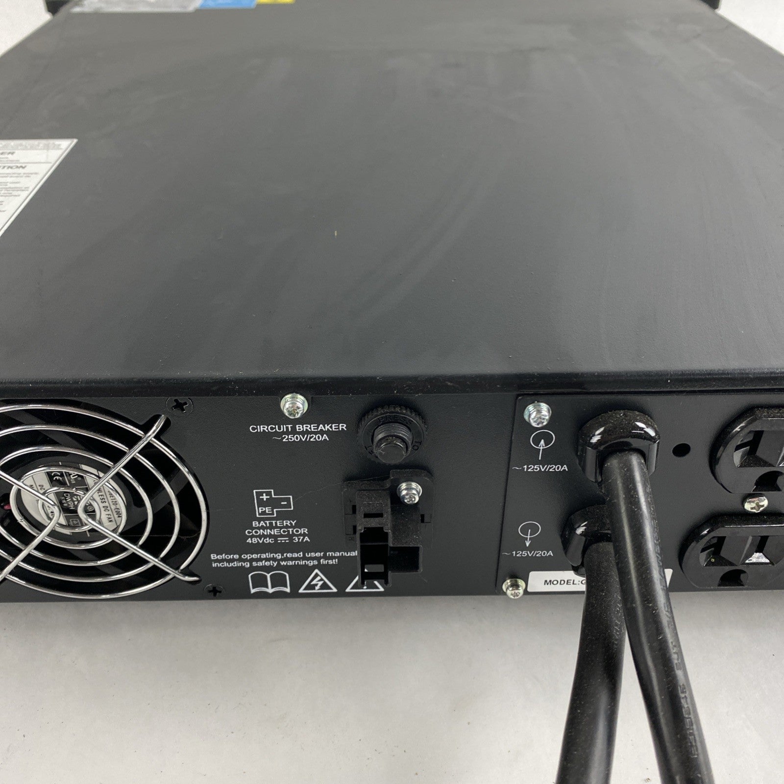 Vertiv GXT4-2000RT120 Liebert AC Power System 2000VA 120V Tested No Batteries6