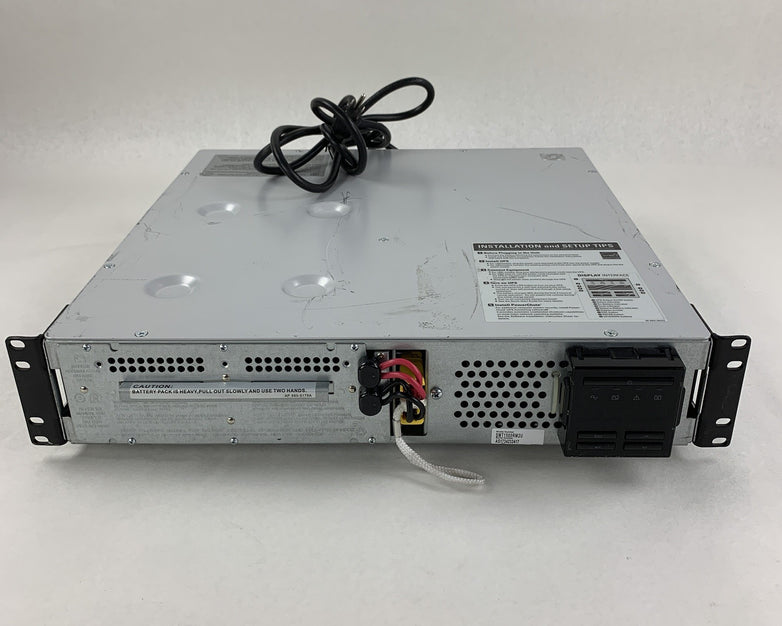 APC SmartUPS SMT1500RM2U 2U Rack Mount w/ Network  Card No Battery No Faceplate