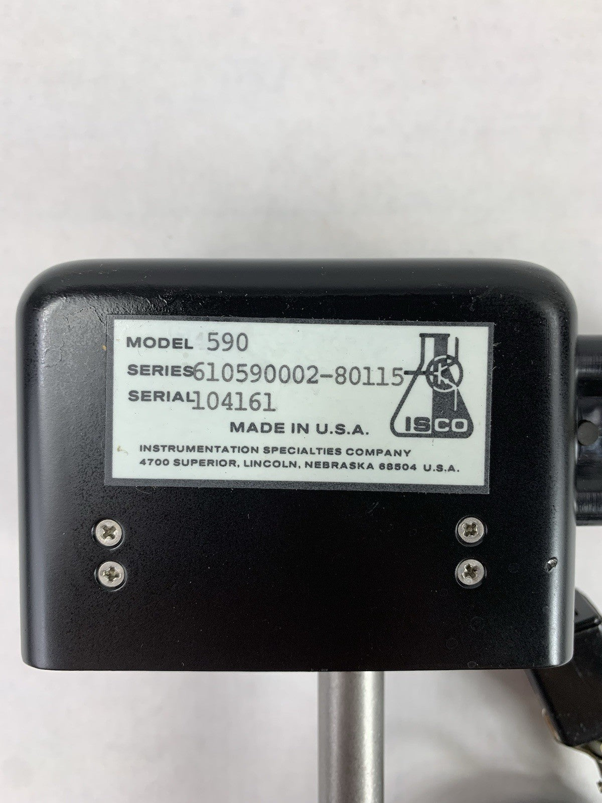 ISCO 590 Water Sampler