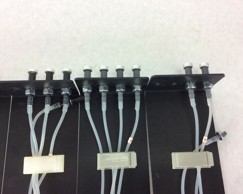 Lot of 4 Nova Biomedical Flush Fixture Stat Profile 6 4 Port 36786