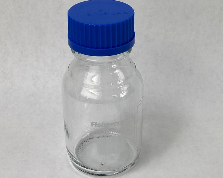 Fisherbrand FB-800-250 Lab Media Graduated Glass Bottles 250mL - 10 Bottles