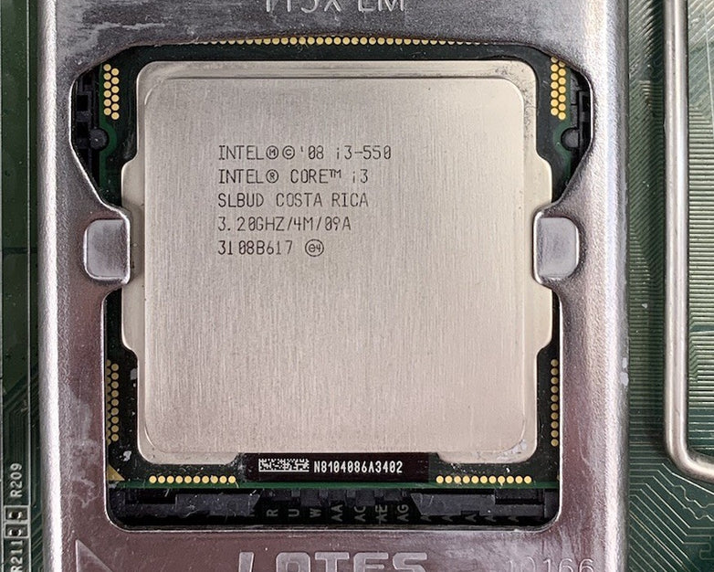 DFI PT330 Motherboard Intel Core i3-550 3.2GHz 4GB RAM w/ Shield