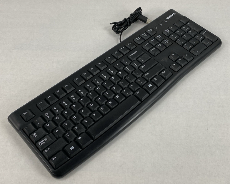 Logitech K120 Y-U0009 Wired USB Keyboard Tested Lot of 5