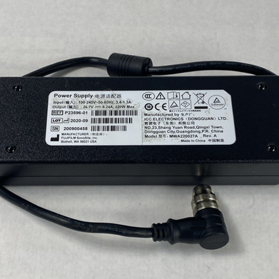 ICC Electronics MWA220027A Rev A 26.7V 8.24A 220W Medical Monitor AC Adapter