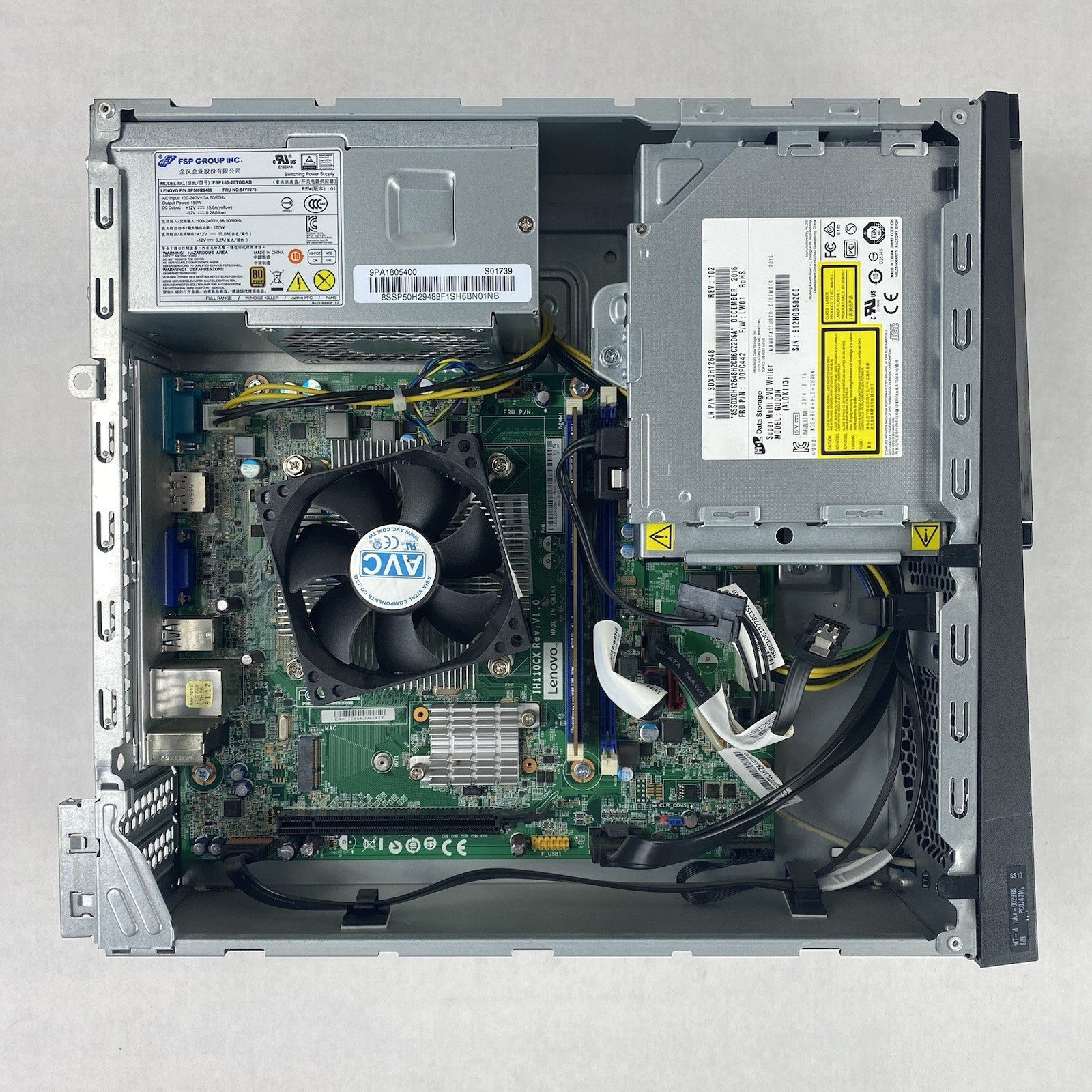 Lenovo S510 SFF Intel Core i5-6400 2.7GHz 4GB RAM No HDD No OS