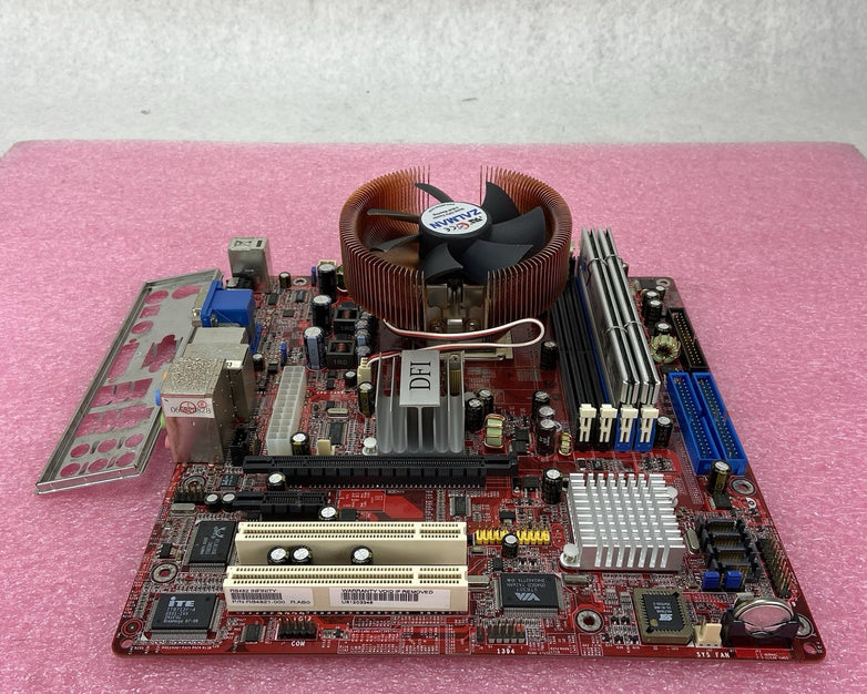 DFI RS482 Infinity Motherboard AMD Athlon 64 x2 Dual Core 2.2GHz 2GB RAM w/IO