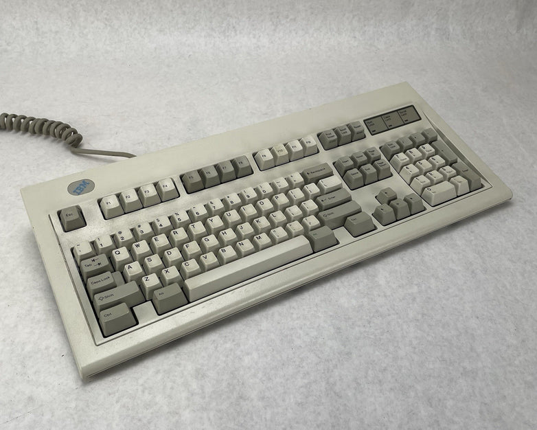 Vtg 1995 IBM Model M Clicky Mechanical Keyboard 92G7453 Lexmark Buckling Spring