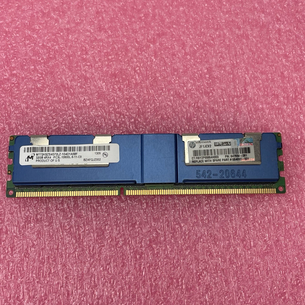 Micron MT72KSZS4G72LZ 1G4E2A7BE 1x 32GB Untested1