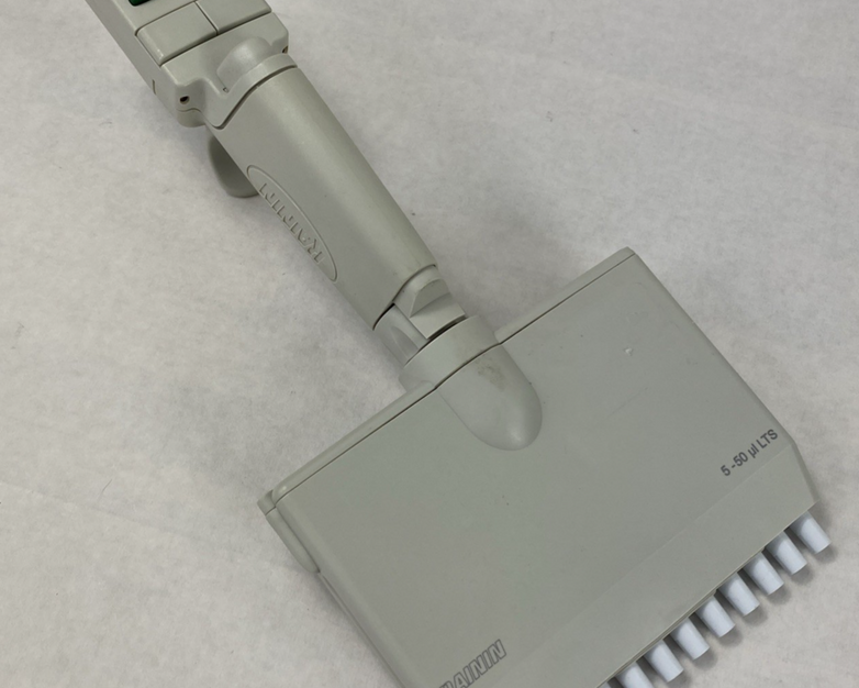 Rainin EDP3-Plus 5-50 uL LTS 12-Channel Digital Pipette Untested
