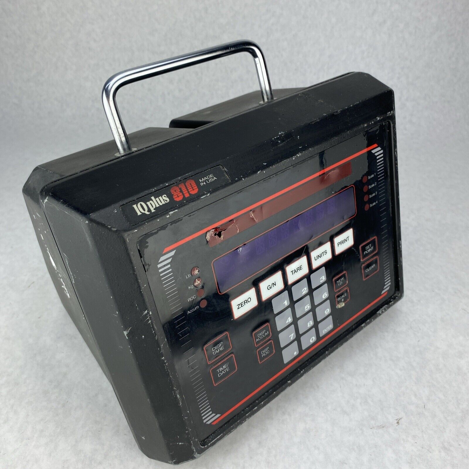 Rice Lake Weighing System IQ+810-3A For PARTS or REPAIR See Photos