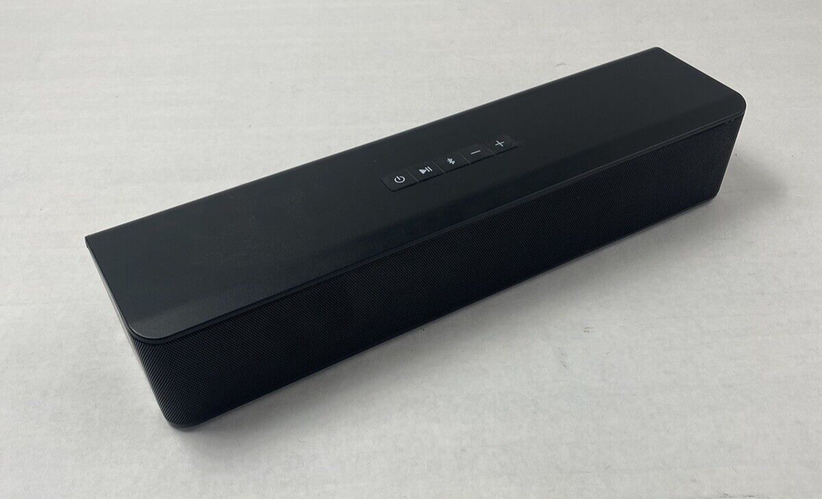 PHEANOO P15 2.1 Channel Compact Sound Bar HDMI ARC/Bluetooth Tested No Remote