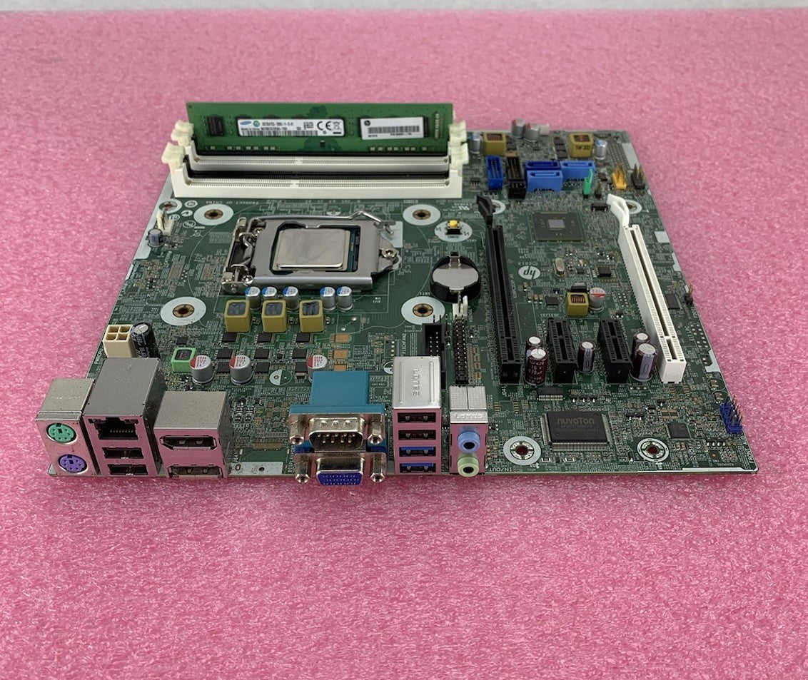 HP EliteDesk 800 G1 SFF Motherboard Intel Core i5-4440 3.3GHz 8GB RAM No Shield