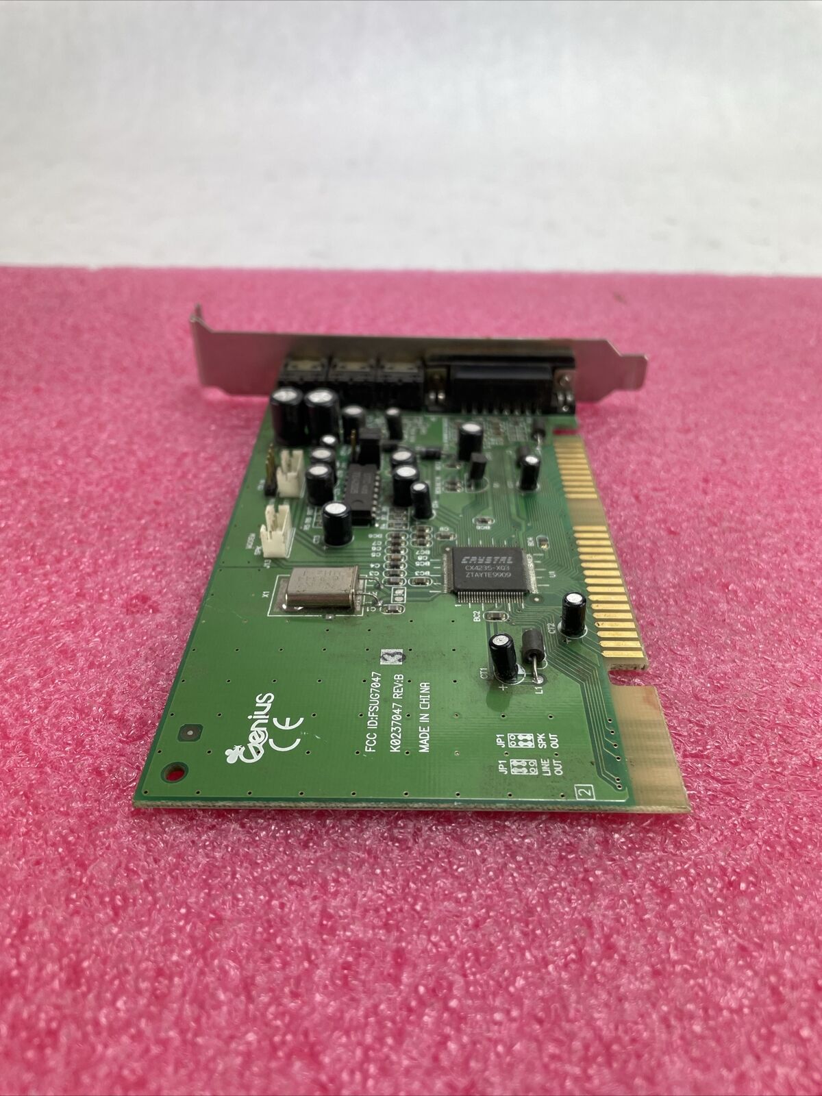 GENIUS ISA SOUND CARD K0237047 REV.B
