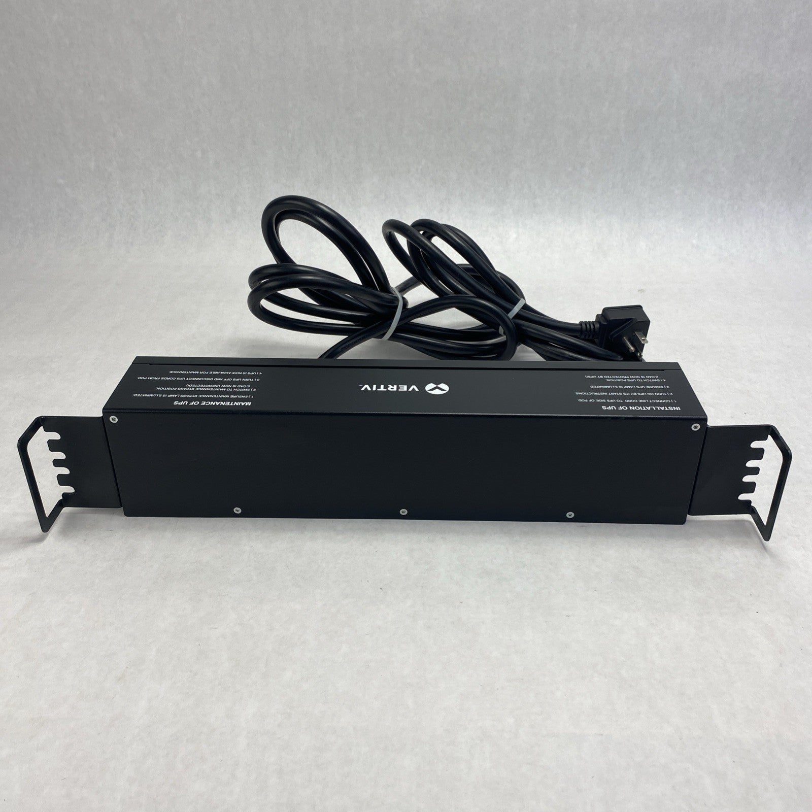 Vertiv MP2-120C Liebert MicroPOD AC Power System 120V 16A Right Angle NEMA 5-20P11