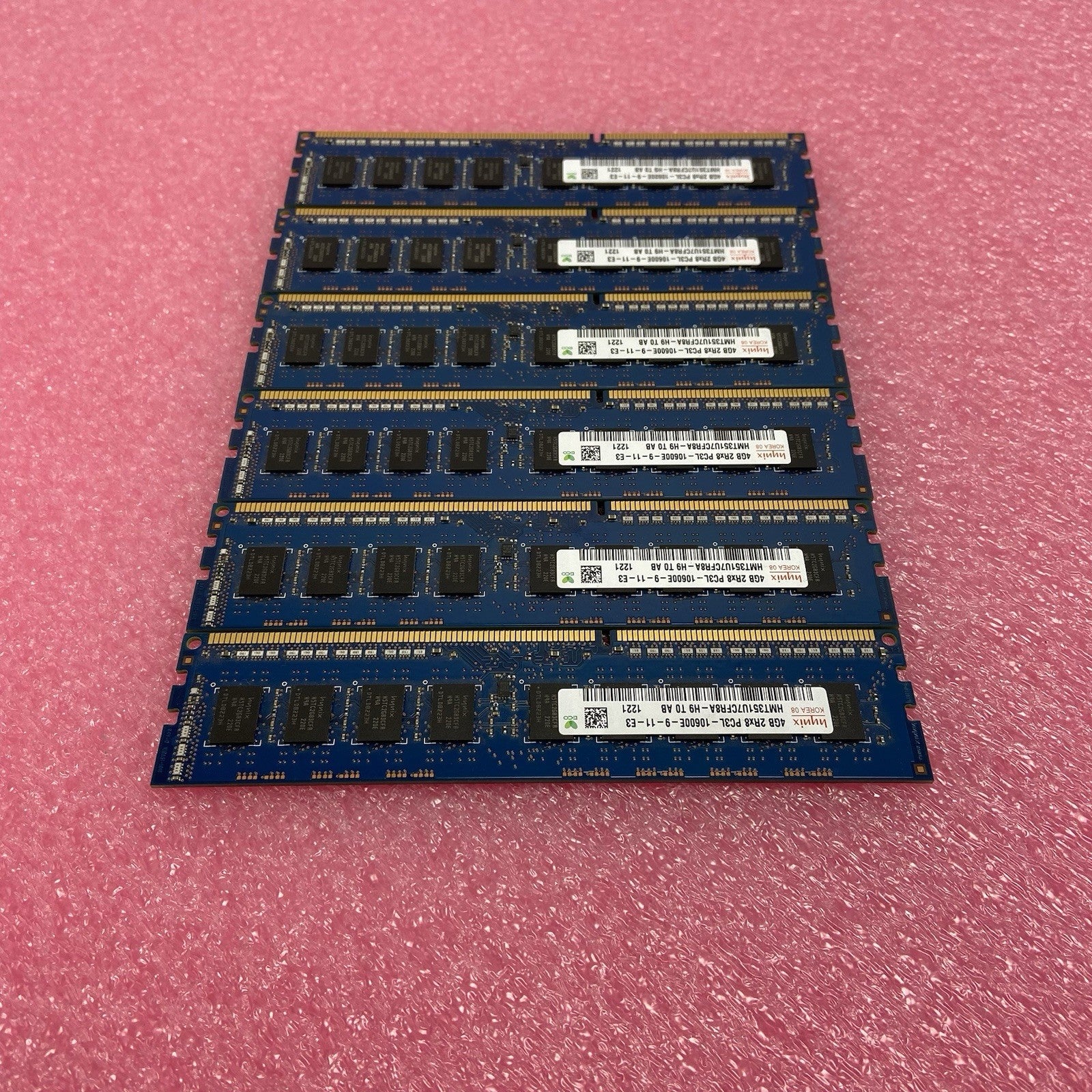 Hynix 4GB 2Rx8 PC3L-1600E-9-11-E3 HMT351U7CFR8A-H9 T0 AB Kit of 24GB 3