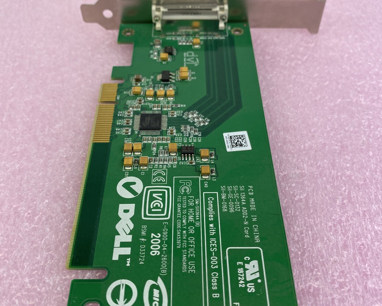 Dell 0FH86 KH276 0KH276 Sil 1364A ADD2-N PCIe DVI-D Full Height GPU