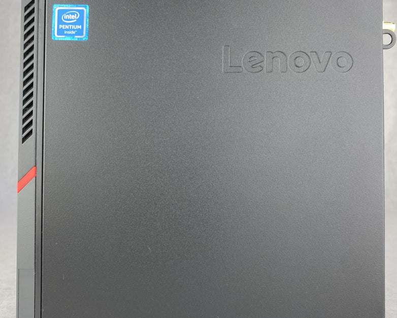 Lenovo ThinkCentre M600 Micro Intel Pentium J3710 1.6GHz 8GB RAM No AC HDD OS