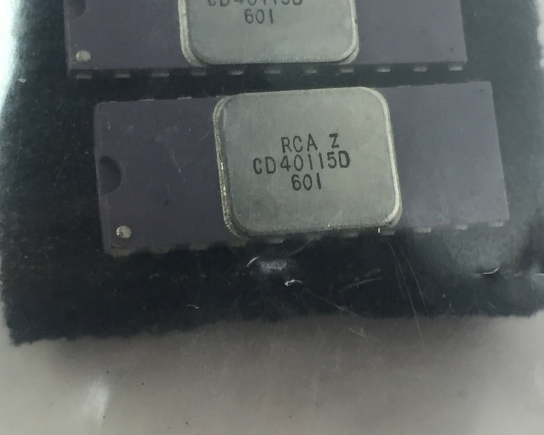 (4)  RCA CD40115D Integrated Circuit  Lot of 4