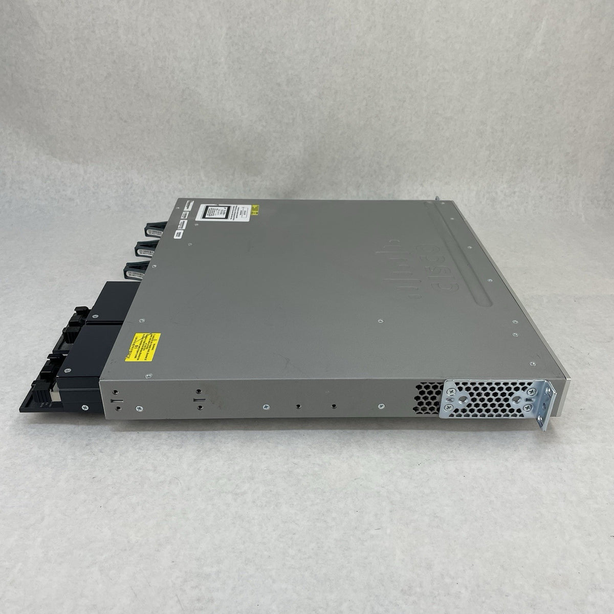 Cisco WS-C3850-48F-S 3850 NM-4-10g 2x PSU 48 1GE RJ-45 V07 - Tested and Reset5