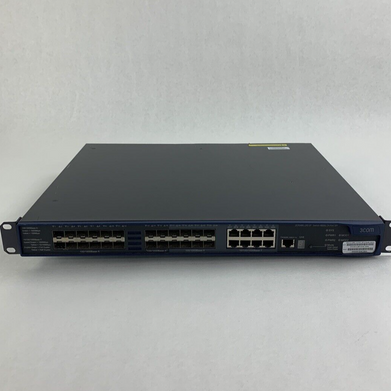 3COM 3CRS48G-24S-91 4800G 20-Port Gigabit Network Ethernet Switch Tested Reset
