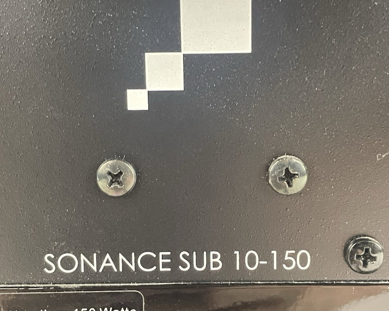 Sonance SUB 10-150 10'' Powered Subwoofer Gloss Black Tested