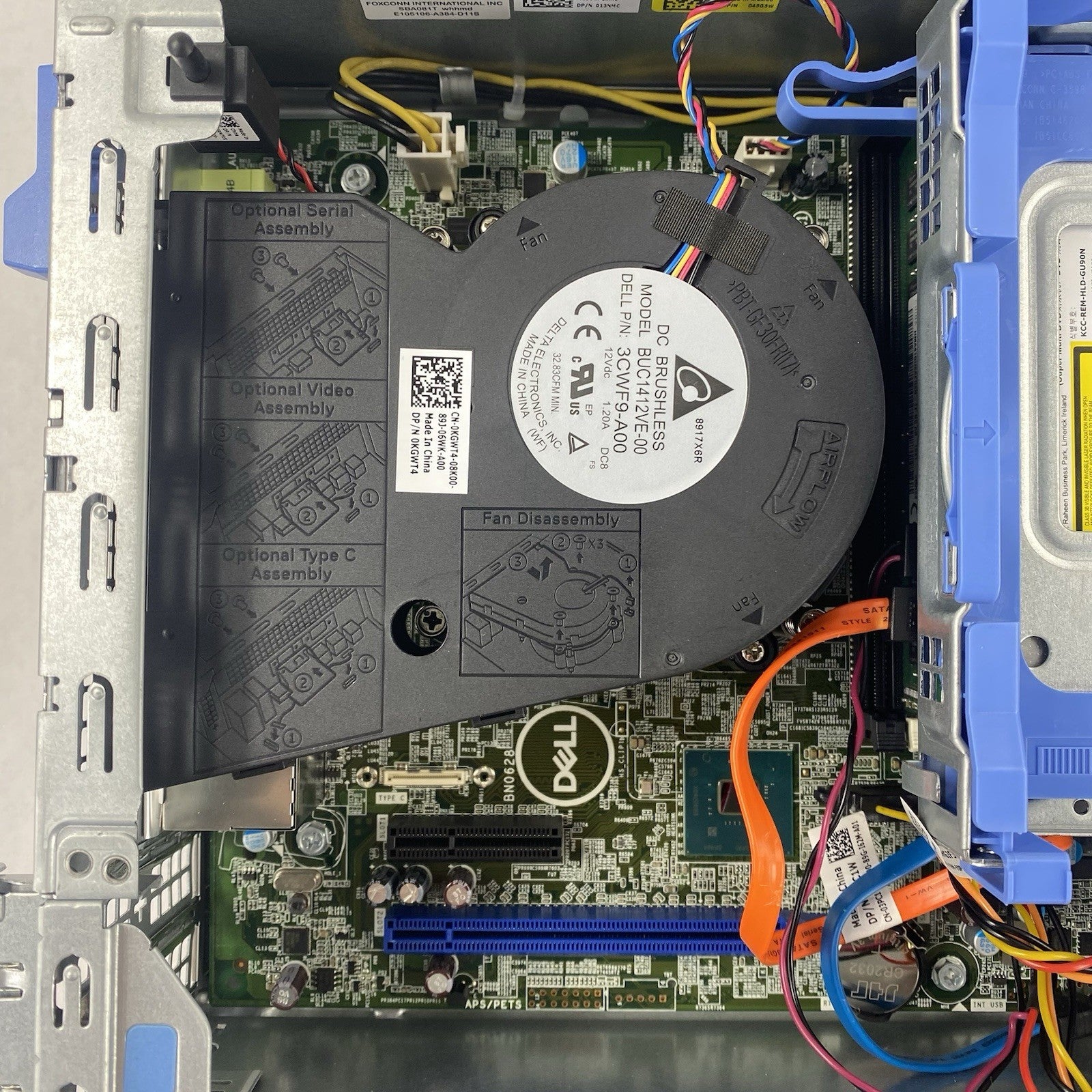 Dell OptiPlex 5060 SFF Intel Core i5-8600 3.1GHz 8GB RAM No HDD No OS