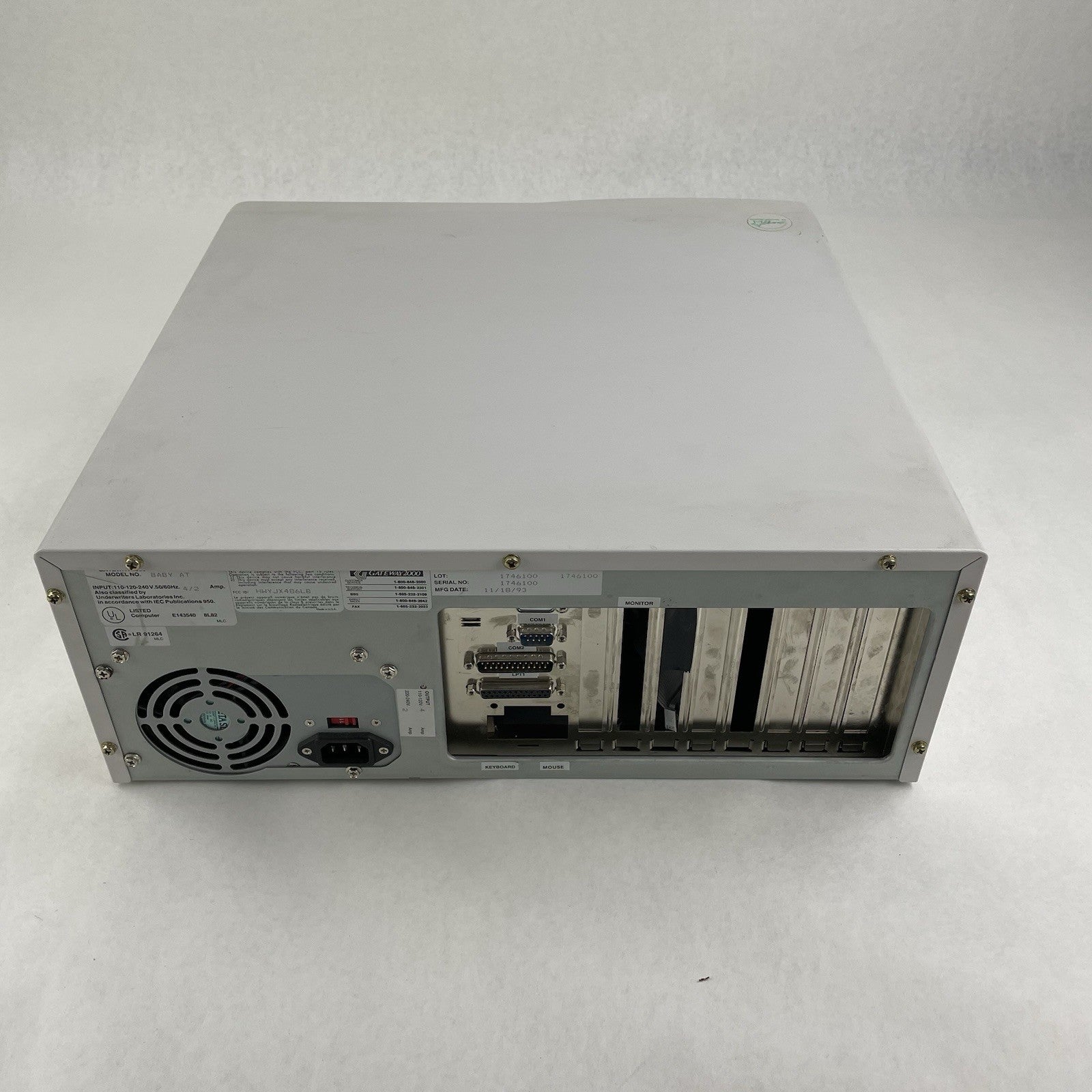 Gateway 2000 4DX-33V 4 Barebones Chassis with Power Supply