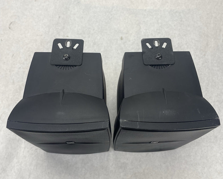 Pair Yamaha NS-AW1 Two-Way Indoor/Outdoor Black Speakers Tested
