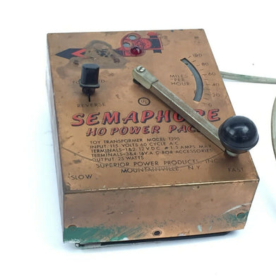 Superior Power 1295 Semaphore HO Power Pack - Parts or Repair