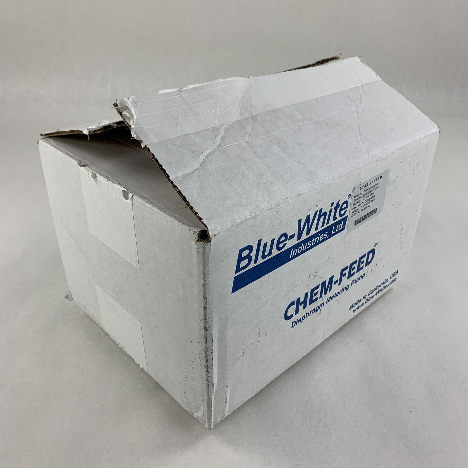 Star System t15n302x026v01 Chem Feed C-1500N Blue White Pump Filter Kit