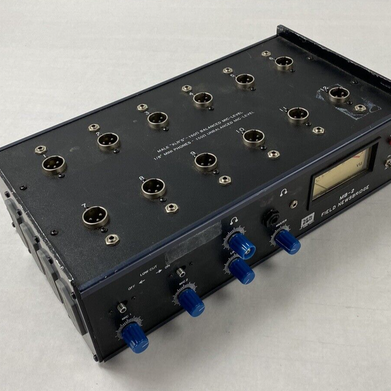 For Parts or Repair Sescom MB-2 Field Newsbridge Microphone Level Balancer