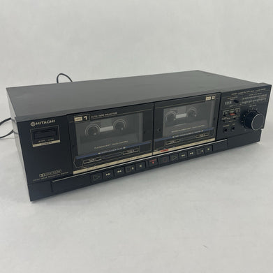Hitachi D-W450 Dual  Cassette Deck  Dubbing Parts Or Repair